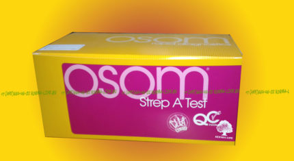 ТЕСТ-СИСТЕМА ДЛЯ ОПРЕДЕЛЕНИЯ СТРЕПТОКОККА А (OSOM Strep A Test) №50